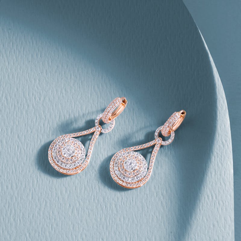 Gold earrings from Forever Jewelry PH